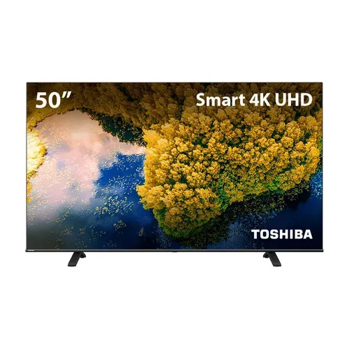 (Ame R$1.567) Smart Tv 50 Toshiba 4k Dolby Vision/Atmos - Tb012m